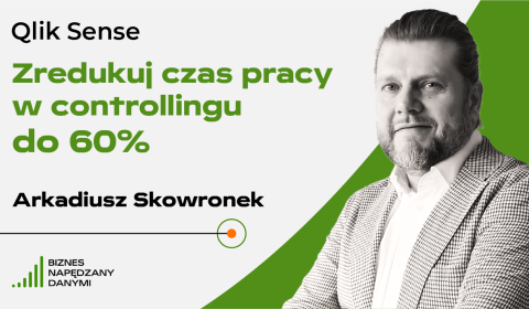 Zredukuj czas pracy w controllingu do 60% dzięki Qlik Sense