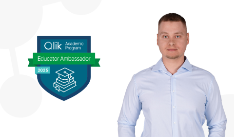 Marcin Stawarz - Jedyny w Polsce Qlik Educator Ambassador