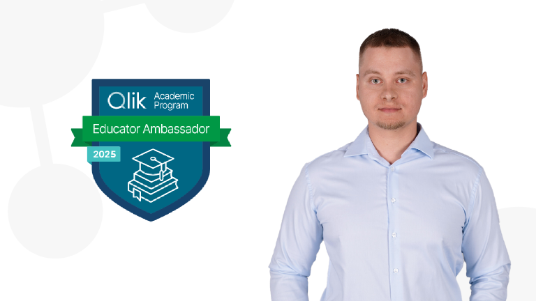 Marcin Stawarz - Jedyny w Polsce Qlik Educator Ambassador