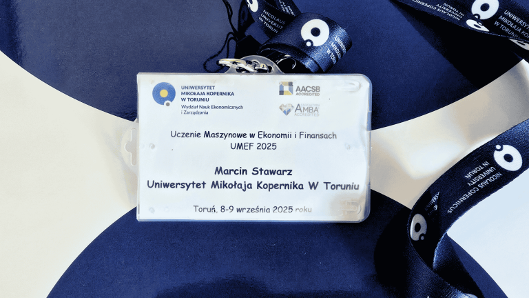 UCZENIE MASZYNOWE W EKONOMII I FINANSACH